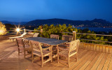 Saint Raphael Location Villa Luxe Scutellaire Terrasse Nuit