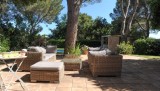 Saint Tropez Location Villa Luxe Tonka Salon De Jardin