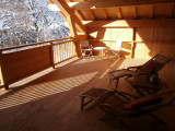 Samoens Location Chalet Luxe Salamite Terrasse 