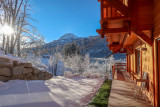 Serre Chevalier Location Chalet Luxe Semilite Jardin 