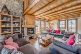 Tignes Luxury Rental Chalet Exokate Living Room 2