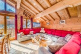 Tignes Location Chalet Luxe Gikite Salon