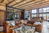 Tignes Location Chalet Luxe Turmila Salon