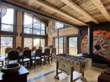 Tignes Location Chalet Luxe Turmila Séjour Babyfoot