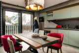 Val D'Isère Location Appartement Dans Résidence Luxe Finizi Cuisine 1