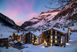 Val D'Isère Location Appartement Dans Résidence Luxe Finizi Extérieur Nuit