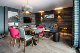 Val D'Isère Location Appartement Dans Résidence Luxe Fitaz Séjour