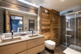 Val D'Isère Location Appartement Dans Résidence Luxe Tanikite Salle De Bain 2