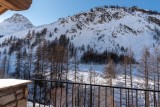 Val D'Isère Location Appartement Dans Résidence Luxe Tankitie Vue