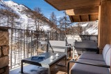 Val D'Isère Location Appartement Dans Résidence Luxe Tanoukite Balcon