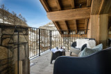 Val D Isère Location Appartement Luxe Tanakite Balcon