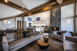 Val D Isère Location Appartement Luxe Tanakite Salon 