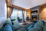 Val D'Isère Location Appartement Dans Résidence Luxe Tounte Salon 