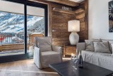 Val d’Isère Location Appartement Luxe Ucelite Séjour 2