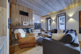 Val D'Isère Location Appartement Luxe Valdih Salon