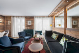 Val D'Isère Location Appartement Dans Chalet Luxe Valet Salon