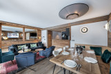 Val D'Isère Location Appartement Dans Chalet Luxe Valet Séjour 2