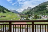 Val d’Isère Location Appartement Luxe Vezuli Balcon