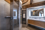 Val D'Isère Location Appartement Dans Résidence Luxe Vilige Salle De Bain 2