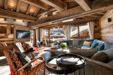 Val D'Isère Location Appartement Dans Résidence Luxe Vilige Salon