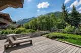 Val d’Isère Luxury Rental Appartment Viorne Bedroom Terrace
