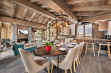 Val D'Isère Location Appartement Luxe Vizila Table A Manger
