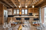 Val d’Isère Luxury Rental Chalet Uralelite Dining Area 3