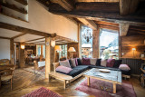 Val D'Isère Location Chalet Luxe Valaris Salon 