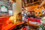 Val D'Isère Location Chalet Luxe Varulite Cheminée