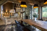 Val d’Isère Luxury Rental Chalet Vasel Dining Area 2