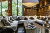 Val d’Isère Luxury Rental Chalet Vasel Living Area