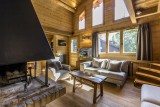 Val d’Isère Location Chalet Luxe Vauxate Séjour