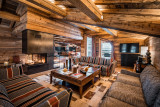 Val D'Isère Location Chalet Luxe Venturino Salon