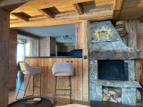 Val D'Isère Location Chalet Luxe Verdite Bar