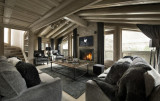 Val D'Isère Location Chalet Luxe Victorite Salon 