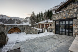 Val D'Isère Location Chalet Luxe Voglite Terrasse