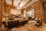 Val D'Isère Location Chalet Luxe Vulpinite Chambre