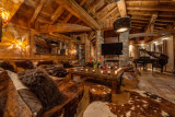 Val D'Isère Location Chalet Luxe Vulpinite Salon 1