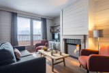Val Thorens Location Appartement Luxe Oviline Salon 