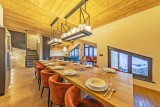 Val Thorens Location Chalet Luxe Olidan Salle A Manger