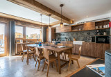 Val Thorens Location Chalet Luxe Onore Salle A Manger