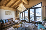 Val Thorens Location Chalet Luxe Torinan Salon 3