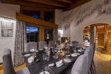 Verbier Location Chalet Luxe Vigezzite Salle A Manger