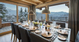 Verbier Location Chalet Luxe Vitulis Salle A Manger 