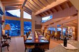 Zermatt Location Chalet Luxe Zairite Salle A Manger