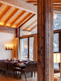 Zermatt Location Chalet Luxe Zercon Salle A Manger