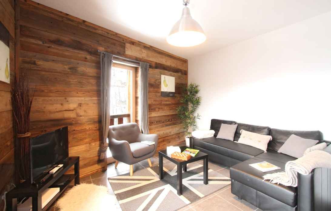 Alpe d'Huez Luxury Rental Chalet Abenekite Living Room 1