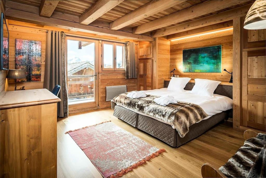 Alpe D'Huez Location Chalet Luxe Abenikite Chambre 2