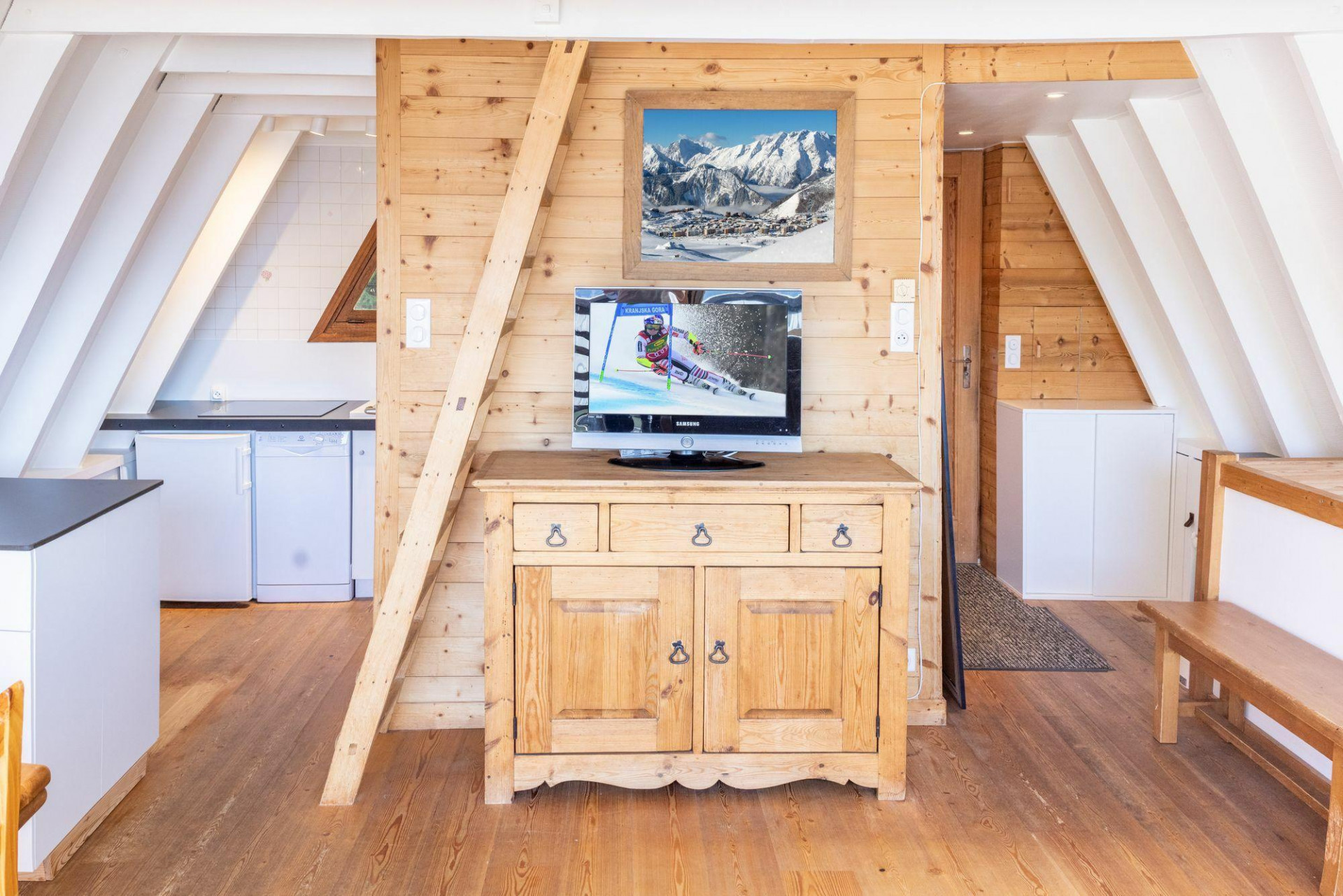 Alpe D'Huez Location Chalet Luxe Arbrika Salon 4