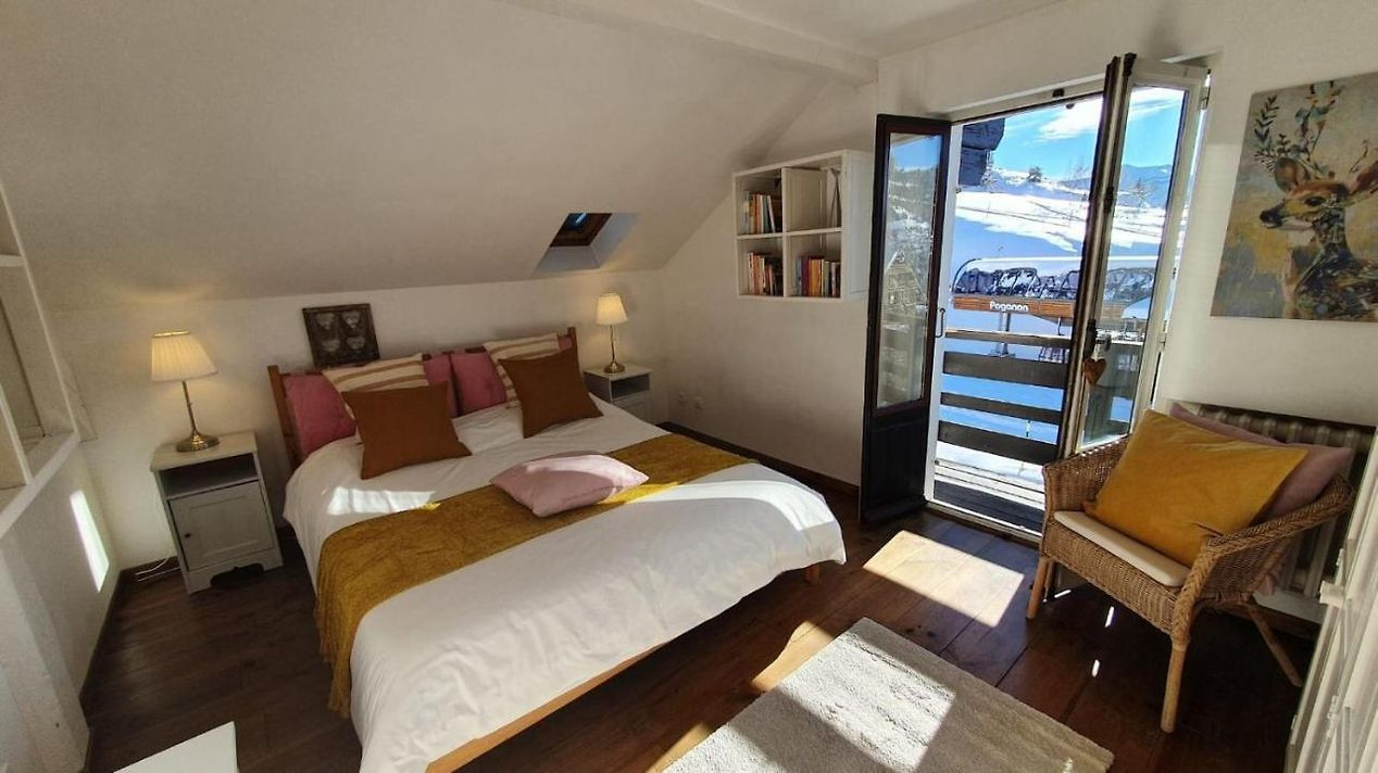 Alpe D'Huez Location Chalet Luxe Logia Chambre Double 3